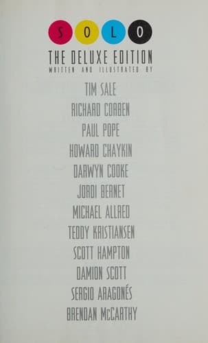 Cover of Solo