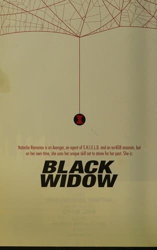 Cover of Black Widow