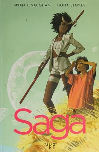 Cover of Saga, Volume three