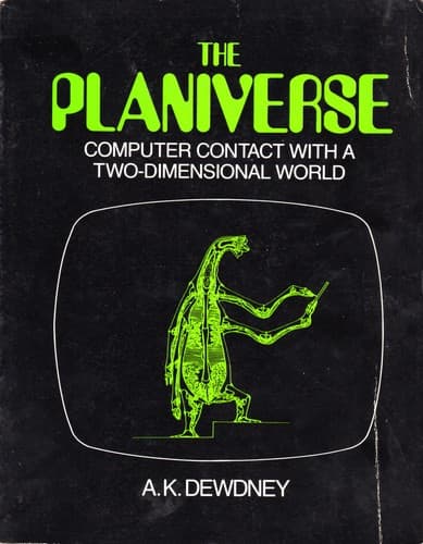 Cover of The Planiverse: Computer Contact with a Two-Dimensional World