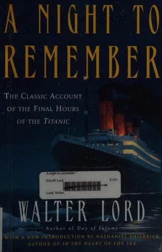 Cover of A Night to Remember