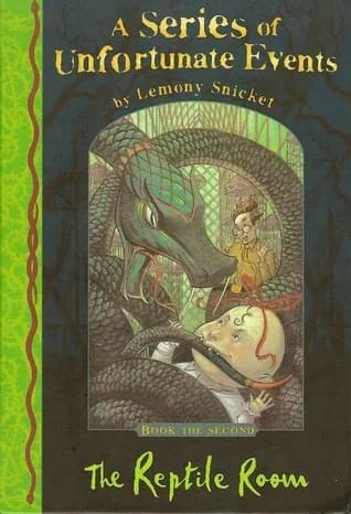Cover of A Series of Unfortunate Events: The Reptile Room
