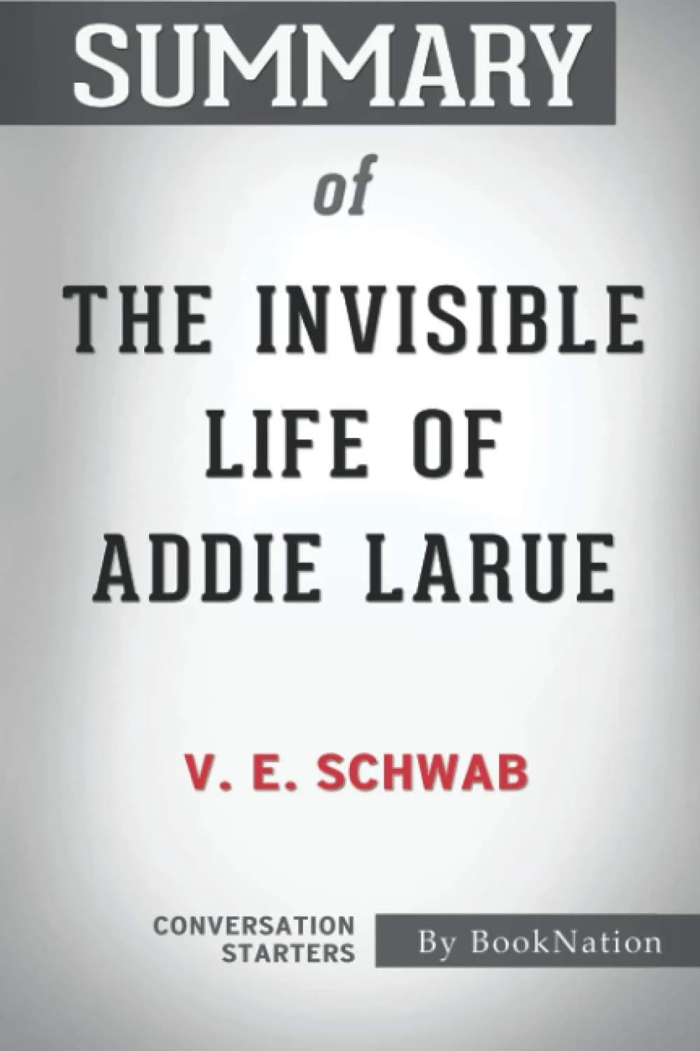 Cover of The Invisible Life of Addie LaRue