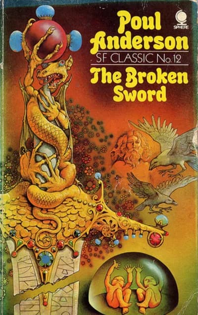 Cover of The broken sword
